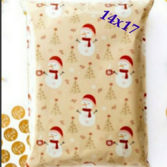 Other - Snowman Design 14x17  10 bags included.